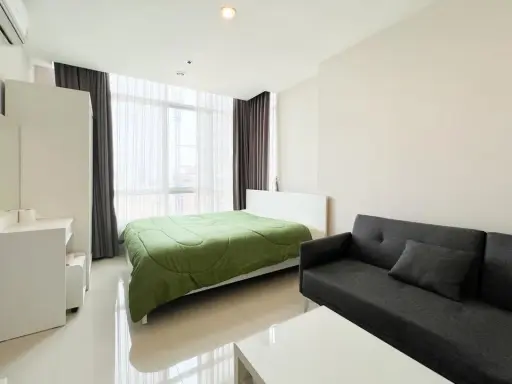 ให้เช่า The Sky Sukhumvit ตึก A ห้องว่างน่าอยู่ เฟอร์นิเจอร์และเครื่องใช้ไฟฟ้าครบพร้อมใช้งาน จองด่วน!! images
