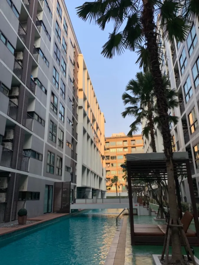 ให้เช่าคอนโด เมโทร สกาย รัชดา 1 Bedroom 28 ตร.ม. ชั้น 8 วิวเมืองสบายตา เครื่องใช้ไฟฟ้าครบ จองเลย