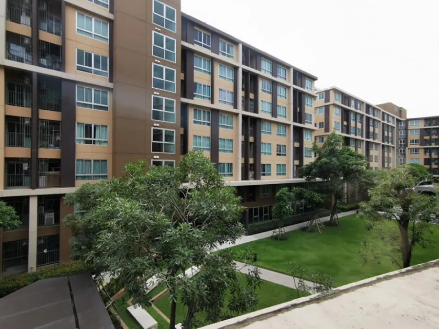ปล่อยเช่า D Condo Campus Resort Rangsit วิวสวนสวยมาก ห้องตกแต่งอย่างดี จองแล้วจะไม่เสียใจรับรอง ด่วน