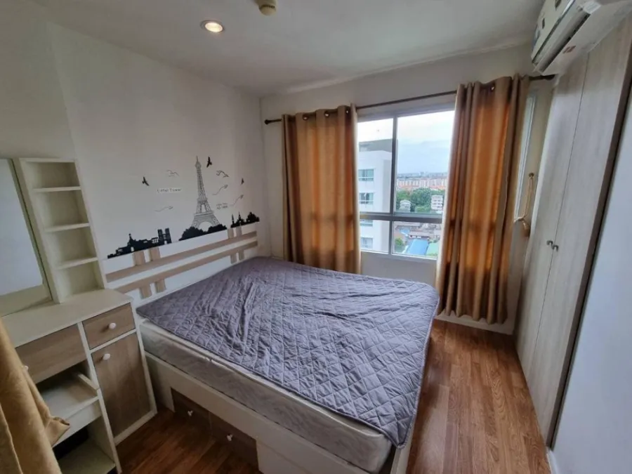 Condo for rent, Lumpini Nawamin, Sri Burapha, beautiful room, ready to move in. The most complete central