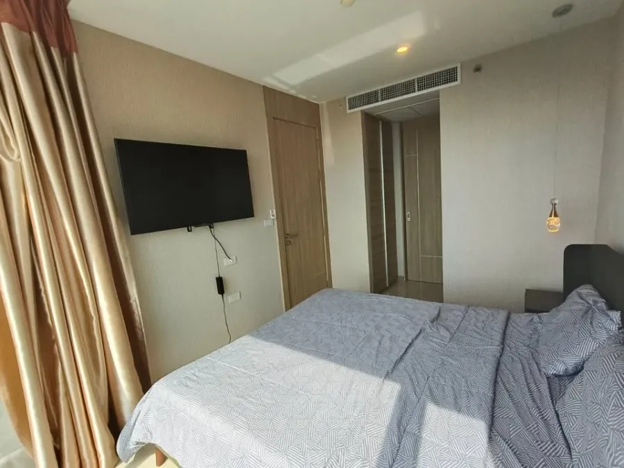 ให้เช่า The Riviera Jomtien พัทยา ห้องอยู่ชั้นสูงมากๆ วิวทะเล+เมือง ตกแต่งครบ พร้อมเข้าอยู่