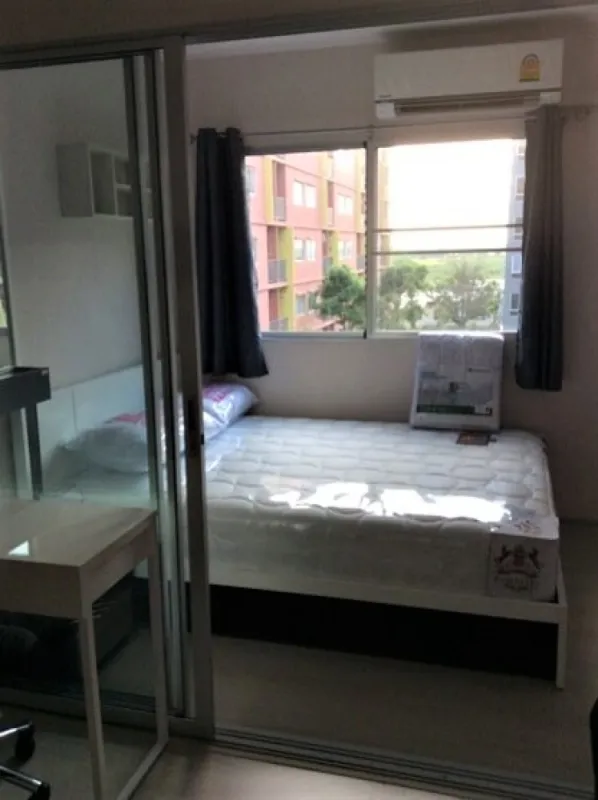 For Rent พลัมคอนโด พาร์ค รังสิต ชั้น 4 ได้วิวสระน้ำ ห้องครัว built in มีทุกอย่างครบจบในห้องเดียว