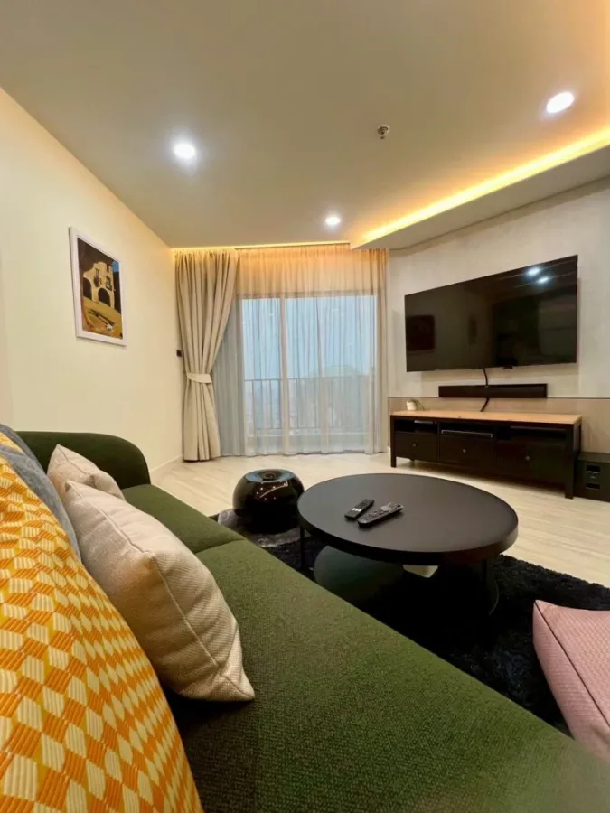 ให้เช่า Belle Grand Rama 9 ห้องสวย พร้อมอยู่ วิวเมือง ชั้นสูง พร้อมเฟอร์นิเจอร์และเครื่องใช้ไฟฟ้าครบครัน