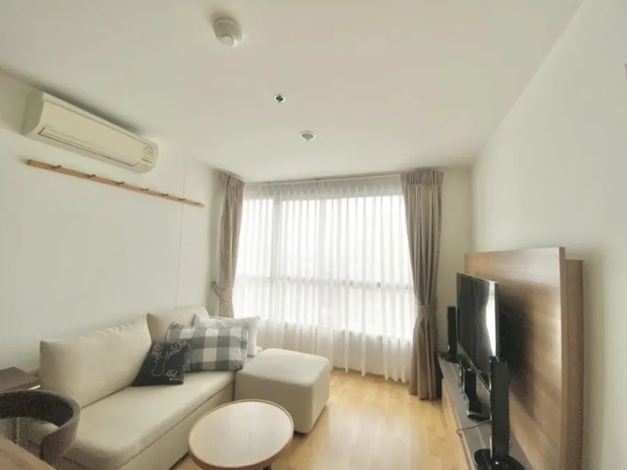 For rent: U DELIGHT RESIDENCE Pattanakran Thonglor, 15th floor, fully furnished, very livable. Book now!
