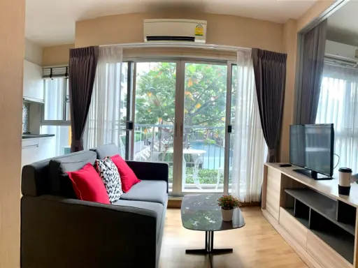 Condo for sale, Parkland Taksin, Tha Phra, nice decorated room Affordable price, convenient, complete, finish here. Hurry up to buy.