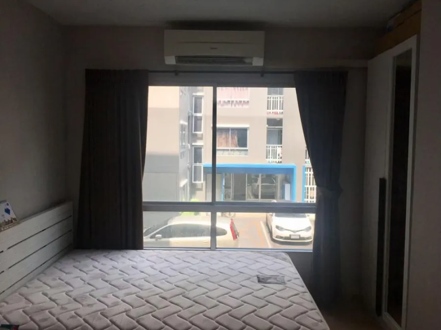 ปล่อยเช่า Plum Condo Ladprao 101 ห้อง Studio เฟอร์นิเจรอร์ครบครัน หิ้วกระเป๋าเข้าอยู่ได้เลยจ้า
