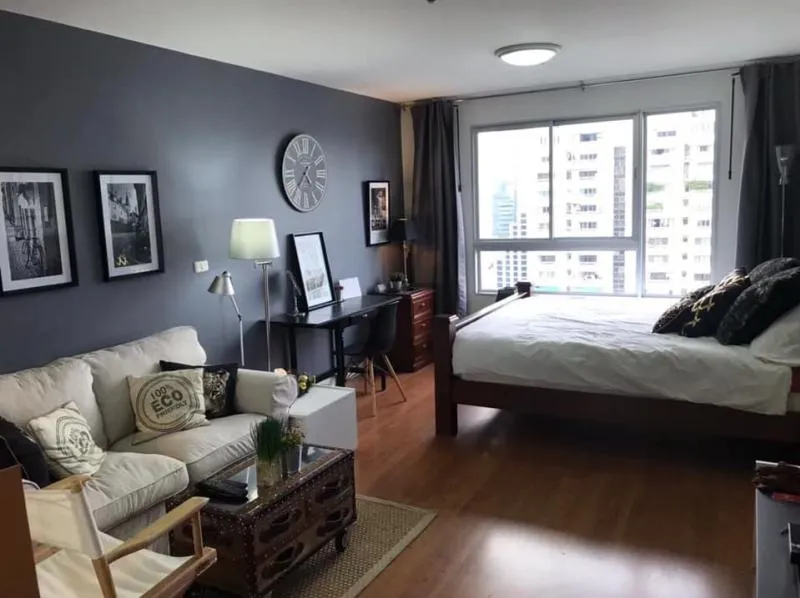 For rent, One X Sukhumvit 26, beautiful room, fully built, fully furnished, do not miss!
