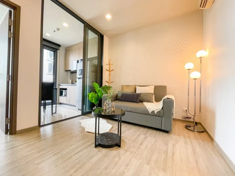 For sale rent The Line Wongsawang ห้องแต่งโทนขาว สบายตา ราคาสบายกระเป๋า มาแต่ตัวเข้าอยู่ได้เลย
