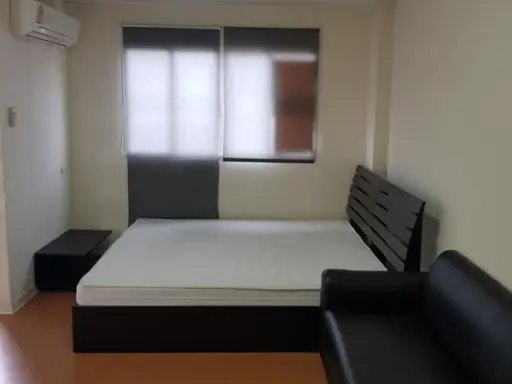 For rent, Lumpini Town Condo Rattanathibet, high floor, good condition, everything is ready, carry one bag, ready to move in.