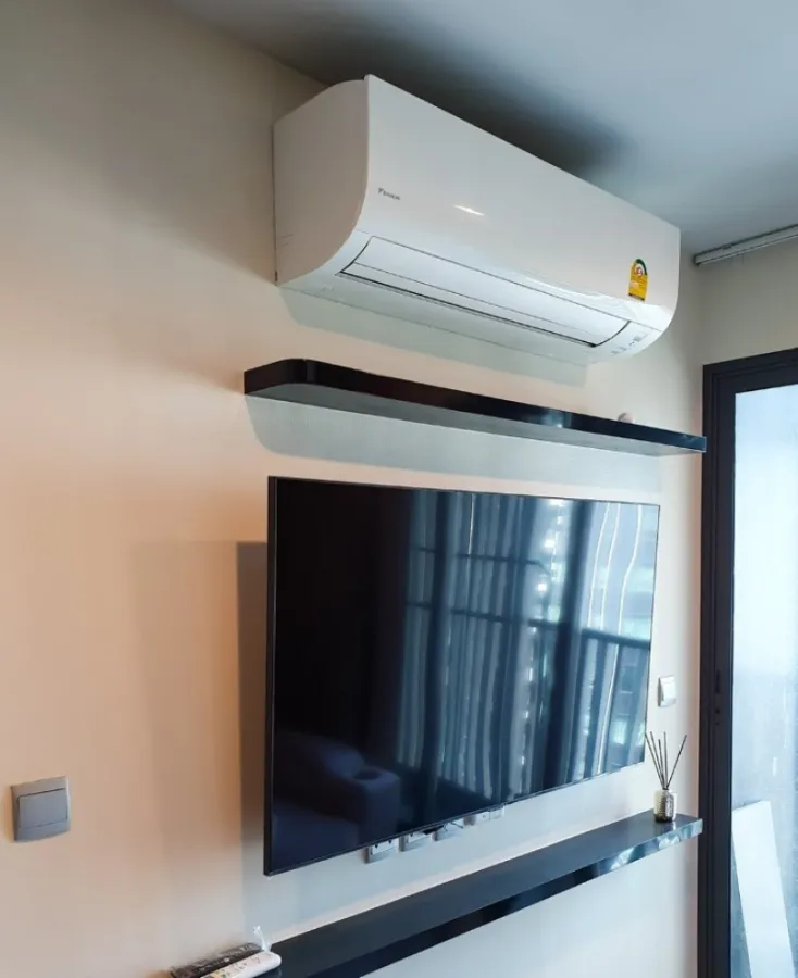 For rent Life Ladprao, perfectly decorated room, very livable, fully furnished and electrical appliances, book now