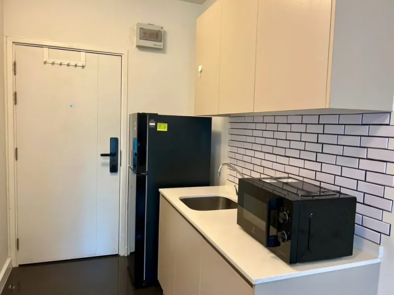 ให้เช่า A Space Sukhumvit 77 ห้องน่าอยู่ เฟอร์และสิ่งอำนวยความสะดวกครบครัน ดีแบบนี้รีบจองเลย