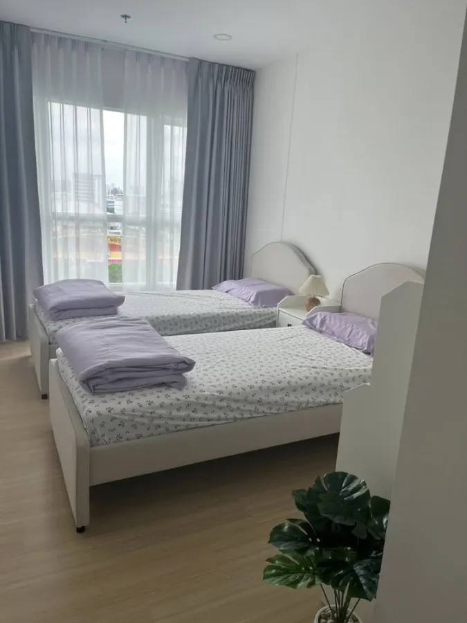 Condo for rent Supalai Veranda Ramkamhaeng, ready to move in, spacious and comfortable, high floor, fully furnished, book now+++