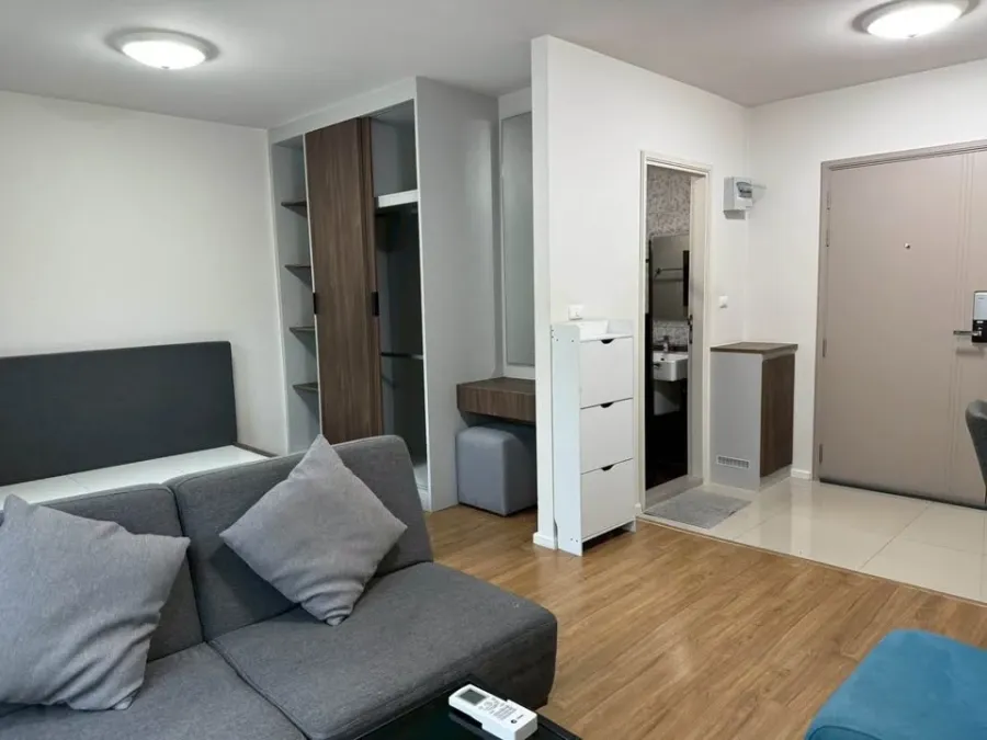 ขาย D Condo Bliss Sriracha ห้องน่าอยู่ ทำเลดี มาพร้อมเฟอร์นิเจอร์ครบชุด ไม่จองไหวหรอ