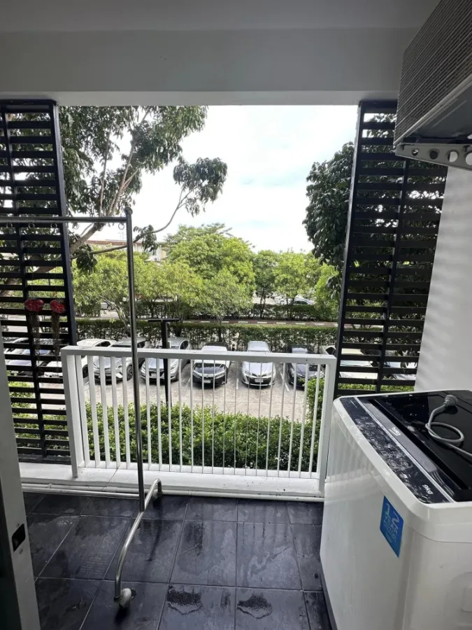 For sale: A Space Sukhumvit 77, natural view, open and cool, comfortable to sleep, rooms divided into proportions. Room decoration line, reserve now.