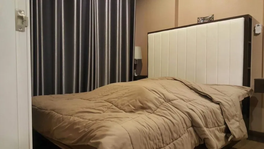 Hallmark Chaengwattana condo for rent, 1 bedroom, 1 bathroom, fully furnished + electrical appliances, hurry to reserve
