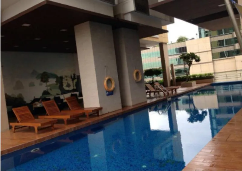 Condo for sale, rent, My Resort Bangkok, ready to move in, good location, near MRT Phetchaburi Inexpensive, easy to travel.