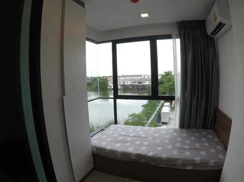 ให้เช่า คอนโด Atmoz ลาดพร้าว71 พร้อมอยู่ วิวทะเลสาบ เฟอร์ครบรีบหน่อยน้าา