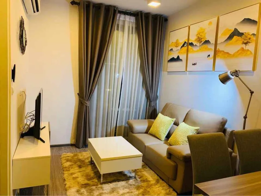 ให้เช่าคอนโด Zelle Rattanathibet ห้องพร้อมอยู่ เฟอร์ เครื่องใช้ไฟฟ้าครบ รีบย้ายมาจองเลยจ้า