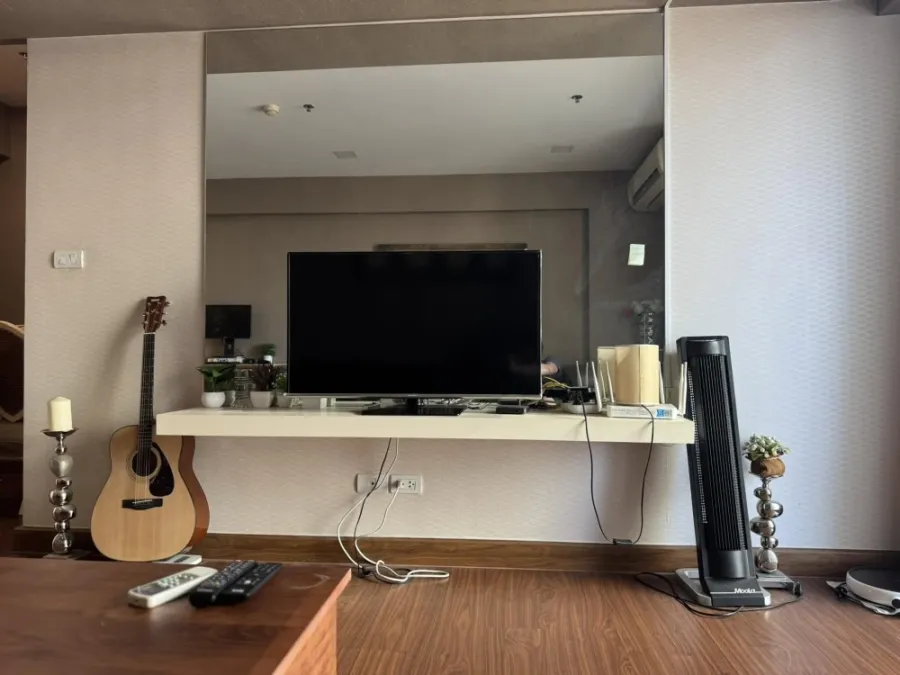 ขาย My Resort Bangkok 2 ห้องนอน 1 ห้องน้ำ ตกแต่งครบ วิวเมือง ติดวอลเปเปอร์ทั้งห้อง ห้ามพลาด