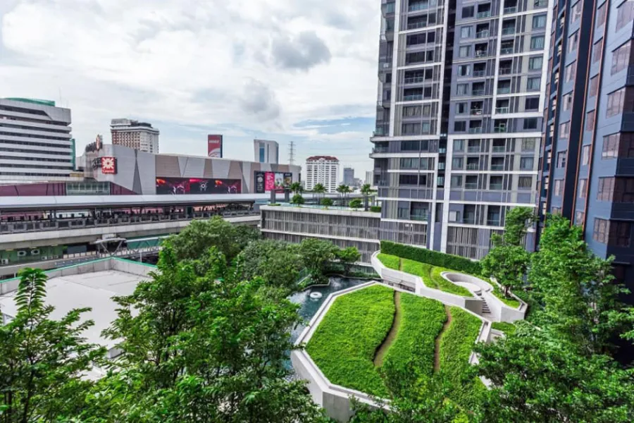 Condo for rent Life Ladprao Valley 10, garden view, beautiful room, ready to move in, don't wait