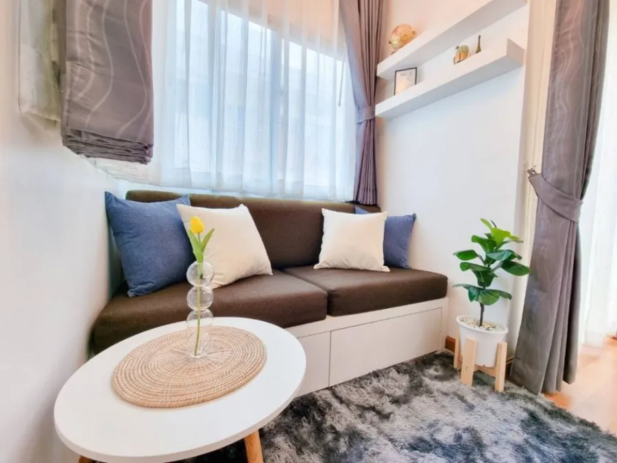 Sell My Condo Ladprao 27 near MRT Lat Phrao, newly decorated, luxurious, comfortable, fully furnished, hurry to reserve!!