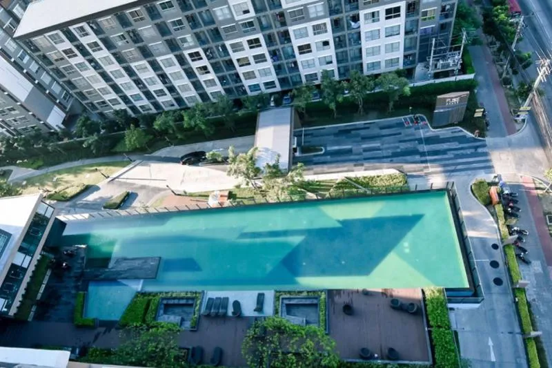 Condo for rent Fuse Sense Bang Khae *** 2 bedrooms, 2 bathrooms, pool view, beautiful decorated room Tiam is very soft. Must be rented!!!