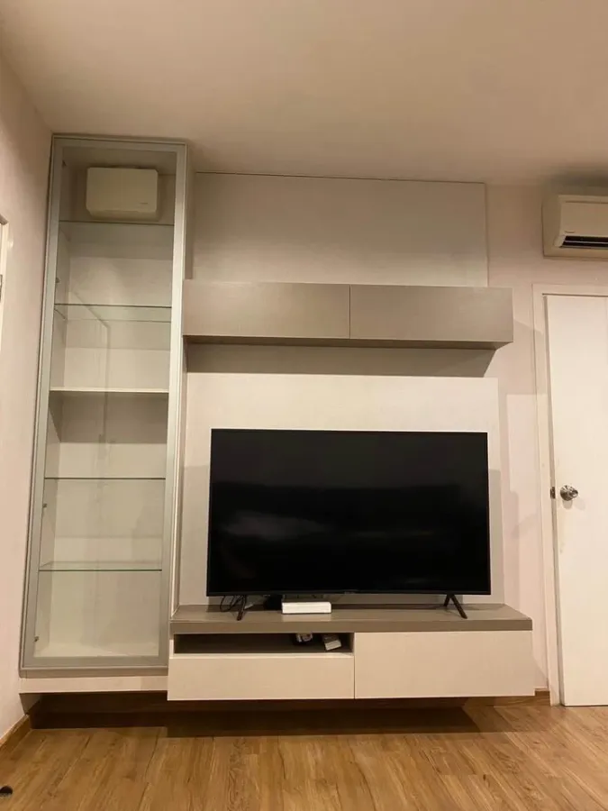 Condo The Tree Rio Bang Ao Next to MRT Bang Ao 1 bedroom, 1 bathroom Size 32 square meters 11th floor, Chao Phraya River curve view Decorated and ful