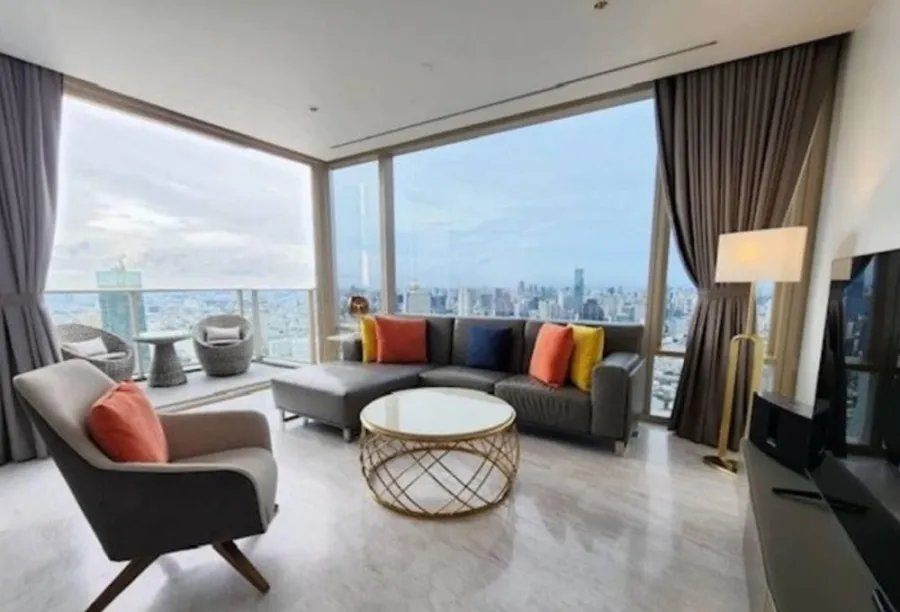 Condo for rent, Four Seasons Private Residences, very beautiful view, unblocked view, fully furnished, central area