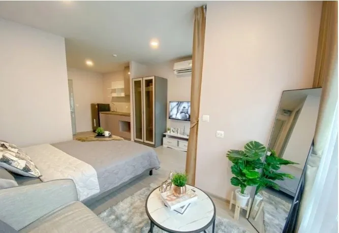 For sale Aspire Asoke - Ratchada ตกแต่งสไตล์ Modern & Paris พร้อมเฟอร์นิเจอร์ และเครื่องใช้ไฟฟ้าครบ