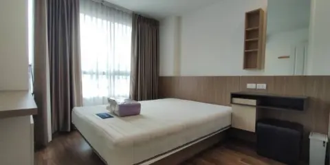 ให้เช่า U Delight Ratchavibha ห้องตกแต่งเรียบง่าย สบายตา พร้อมที่นอนนุ่มๆอย่างดี ห้ามพลาดเลยน้า