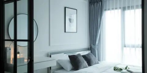 For rent Rye sukhumvit 101/1 ห้องแต่งโทนขาวละมุนตา ราคาสบายกระเป๋า รีบย้ายมาจับจองก่อนพลาด