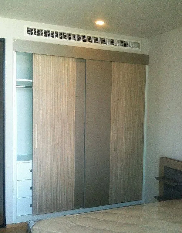 Condo for rent, Noble Redee, ready to move in, new room, fully furnished Carry your bag and ready to stay. Book now. Don't miss it.