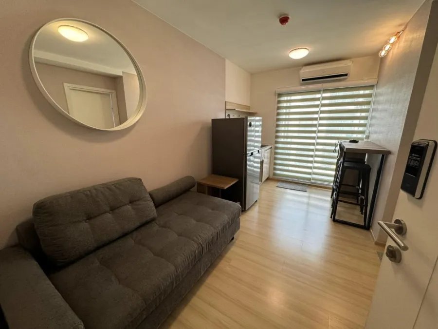For sale/rent Plum Condo Chaengwattana Station Phase 3 Corner room, not attached to other rooms on one side, fully furnished, book now