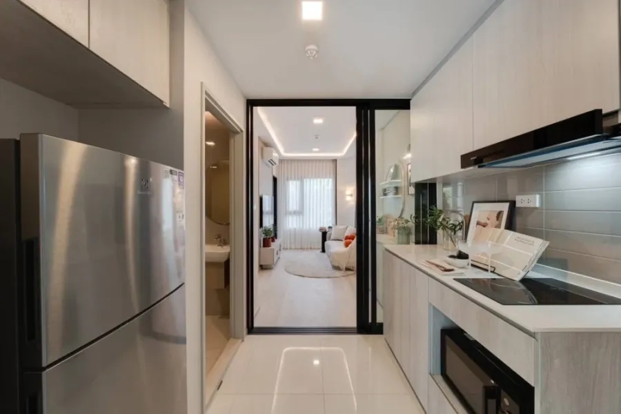 ขายดาวน์ COBE Ratchada Rama 9 ห้องน่าอยู่ ชั้น 14 ทำเลดี มาพร้อมส่วนกลางสุดปัง จองเลย
