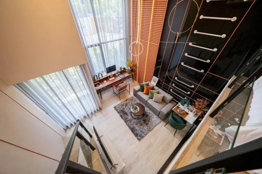 Selling down payment Origin Plug & Play Srinakarin, room not near the elevator, not near the garbage room, beautiful view, facing Jas Urban, hurry up