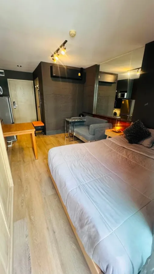 ให้เช่า Elio สุขุมวิท 64 Studio ขนาด 22 ตร.ม. ห้องสวย เฟอร์ครบ มีเครื่องซักผ้า คุ้มราคา