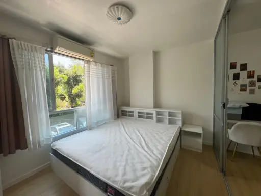ให้เช่า Dcondo Sukhumvit 109 ชั้น 2 ห้องมุม ห้องกั้น แต่งครบ สนใจจองเลย ห้ามพลาด images