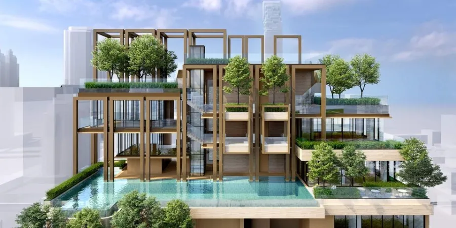 For sale: Rom Convent, beautiful city view, Mahanakhon building view, full glass, large skylights, book now, don't wait.