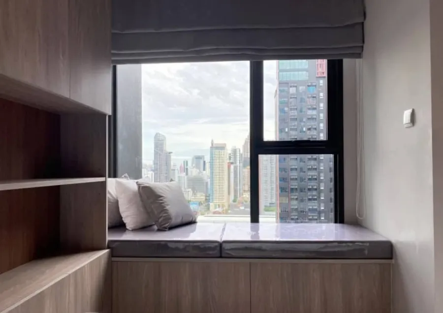 ปล่อยเช่าLife asoke rama 9 ห้องพร้อมอยู่ สิ่งอำนวยความสะดวกครบ ชั่น 32 วิว สวนมักกะสัน โล่ง ไม่บล็อควิว รีบมาจองเลย