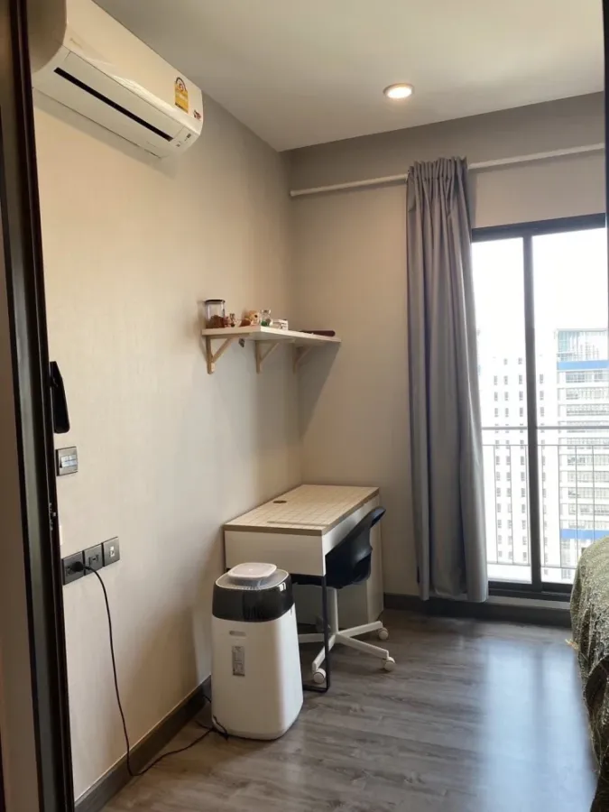 Condo for rent, Urbano Rajavithi, 22nd floor, Rama 8 Bridge view, complete here, just drag your bags and move in.