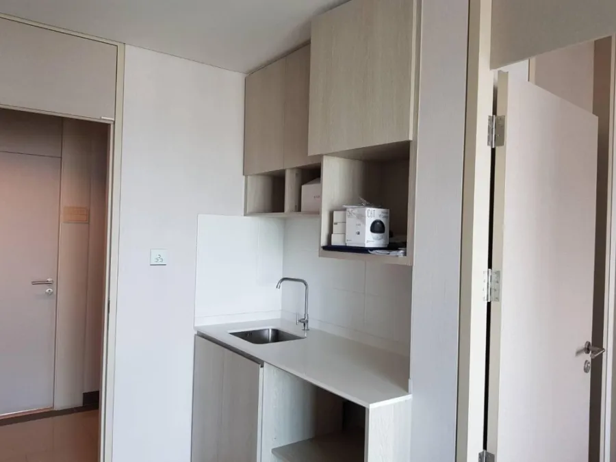 For rent, Lumpini Suite Din Daeng-Ratchaprarop, 21st floor, open view, fully furnished, ready to move in. You can reserve first, get it first.