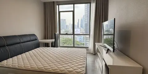 ให้เช่า The Room Rama 4 ชั้น8 ห้องสวย วิวเมือง ใจกลางกรุงเทพ บรรยากาศดี มองเห็นทั้งวิวสระว่ายน้ำลมเย็นมาก