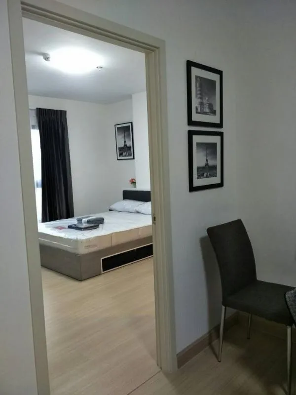 For rent, Supalai Loft, Talat Phlu Station, large room, size 47 sqm., nice decoration, beautiful view, not blocked view, book now