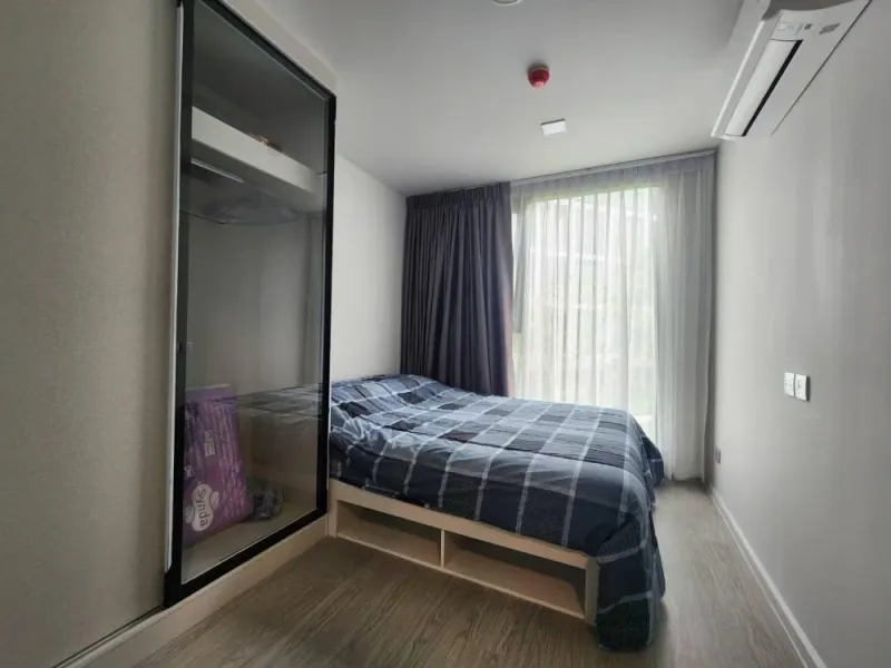 For sale or rent Atmoz Oasis Onnut ห้องกั้นแยกเป็นสัดส่วน ชั้น 2 ได้วิวสวน มาจับจองได้แล้ววันนี้
