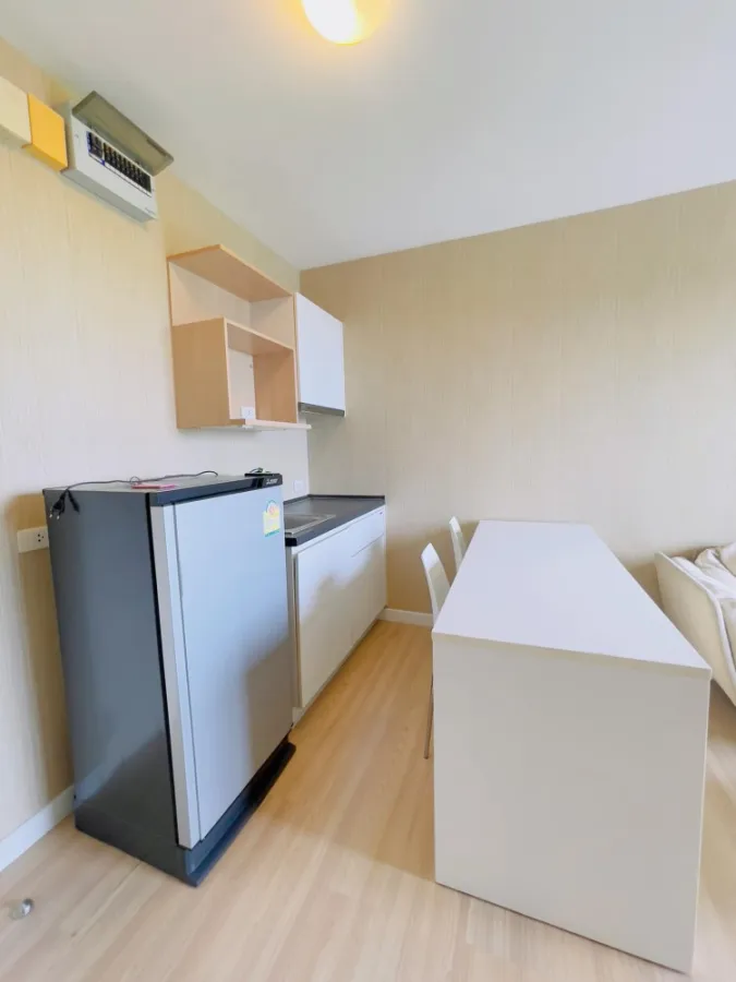 Condo for rent, Proud x2, decorated in cream tones, very cute The room at the edge has privacy. Hurry up to reserve. Don't miss it.