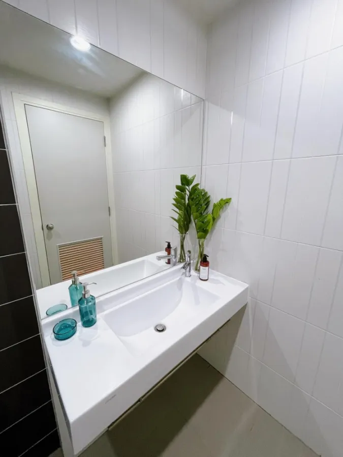 Condo for rent, The President Satorn - Ratchaphruek2, nice room, soft tone, fully furnished, good price, hurry to book