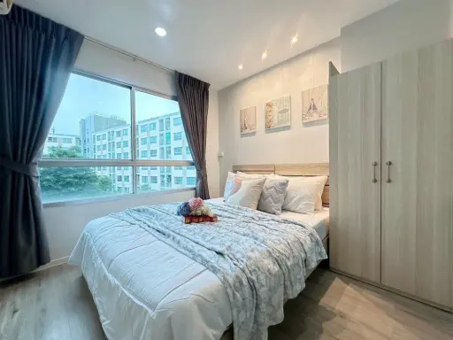 Condo for sale Lumpini Ville On Nut-Phatthanakan, 1 bedroom, 1 bathroom, Building C2, 5th floor, fully furnished, don't miss it. images