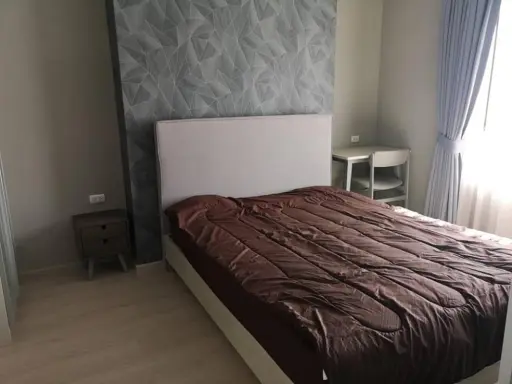 Condo for sale, Chapter One Eco Ratchada-Huay Kwang, corner room, studio type, fully furnished, ready to move in. Book now. images