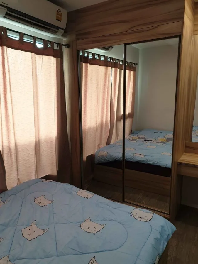For sale, for rent, Happy Condo Don Mueang The Terminal, fully furnished in the room, ready to move in, reserve now.