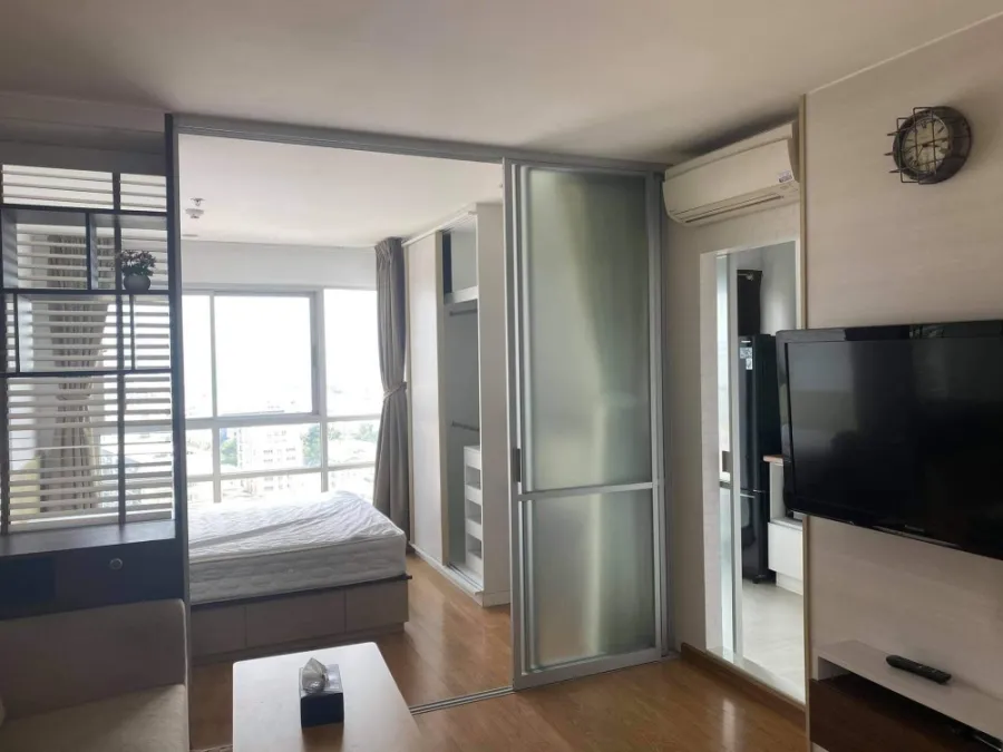 For Rent Condo U Delight @ Huai Khwang Station ชั้นสูง ได้วิวเมืองสวยมากก จองแล้วจะไม่ผิดหวัง ด่วนๆ